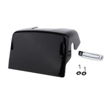 Maxbell Plastic Water Pump Cover with Fittings & Coolant Lines Motorcycle Accessory Black