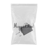 Maxbell Plastic Water Pump Cover with Fittings & Coolant Lines Motorcycle Accessory Black