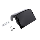 Maxbell Plastic Water Pump Cover with Fittings & Coolant Lines Motorcycle Accessory Black