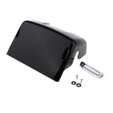 Maxbell Plastic Water Pump Cover with Fittings & Coolant Lines Motorcycle Accessory Black