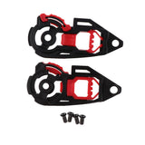 Maxbell 2Pcs Helmet Shield Visor Gear Plate Set Ratchet Set for  k1 k3sv k5