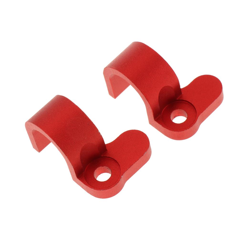 Maxbell CNC Rear Brake Line Wire Cable Hose Clamp Holder For Honda CRF250L Red