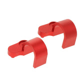 Maxbell CNC Rear Brake Line Wire Cable Hose Clamp Holder For Honda CRF250L Red