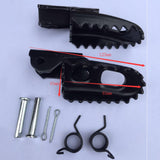 Maxbell Universal Motorcycle Folding Footpegs Peg Rear Set Racing Foot Pegs