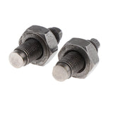 Maxbell 2pcs Solid Valve Adjusting Screws with Nuts for 50-125cc ATV Dirt Bike