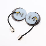 Maxbell 2pc Motorcycle LED Amber Front Turn Signal Lights Indicators for Harley