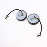 Max 1 Pair Motorcycle White/Amber LED Turn Signal Insert Smoke Cover for Harley
