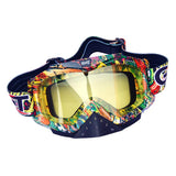 Max Motorcycle Windproof Anti-Fog Goggles Skiing Snowboard Glasses Color 8
