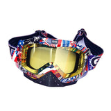 Max Motorcycle Windproof Anti-Fog Goggles Skiing Snowboard Glasses Color 9