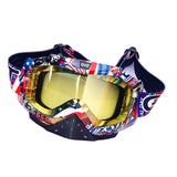 Max Motorcycle Windproof Anti-Fog Goggles Skiing Snowboard Glasses Color 9