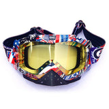 Max Motorcycle Windproof Anti-Fog Goggles Skiing Snowboard Glasses Color 9