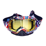 Max Motorcycle Windproof Anti-Fog Goggles Skiing Snowboard Glasses Color 9