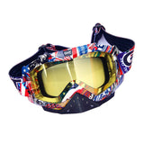 Max Motorcycle Windproof Anti-Fog Goggles Skiing Snowboard Glasses Color 9