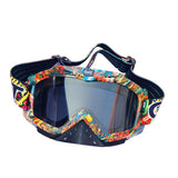 Max Motorcycle Windproof Anti-Fog Goggles Skiing Snowboard Glasses Color 11