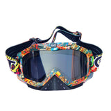 Max Motorcycle Windproof Anti-Fog Goggles Skiing Snowboard Glasses Color 11
