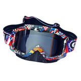 Max Motorcycle Windproof Anti-Fog Goggles Skiing Snowboard Glasses Color 17