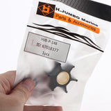 Maxbell Flexible Water Pump Impeller Marine Impeller kit fits for Johnson HJB-P-148