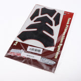 Maxbell Carbon Fiber Gas Tank Pad Protector Stickers Decal for Motorcycle  Red