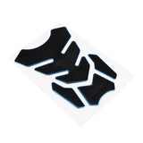 Maxbell Carbon Fiber Gas Tank Pad Protector Stickers Decal for Motorcycle  Blue