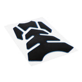 Maxbell Carbon Fiber Gas Tank Pad Protector Stickers Decal for Motorcycle  Blue