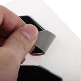Maxbell Carbon Fiber Gas Tank Pad Protector Stickers Decal for Motorcycle  Silver