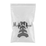 Maxbell Carbon Fiber Gas Tank Pad Protector Stickers Decal for Motorcycle  Silver
