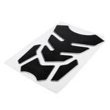 Maxbell Carbon Fiber Gas Tank Pad Protector Stickers Decal for Motorcycle  Silver