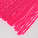 Max 72Pieces Universal Motocross Wheel Rim Spoke Wraps Skins Cover Pink