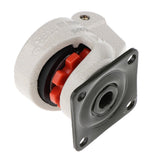 Maxbell Nylon Alloy Wheel Leveling Caster Flexible Low Noise Footmaster Caster