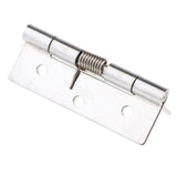 Maxbell Stainless Steel Spring Door Hinge Automatic Closing Adjustable Silver