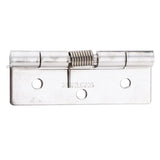 Maxbell Stainless Steel Spring Door Hinge Automatic Closing Adjustable Silver