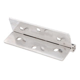 Maxbell Stainless Steel Spring Door Hinge Automatic Closing Adjustable Silver