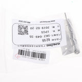 Maxbell Stainless Steel Spring Door Hinges Automatic Closing Adjustable Silver