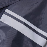 Maxbell Waterproof Rain Coat Suit Jacket Pants Motorcycles Motorbikes XL Gray