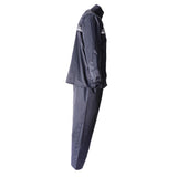 Maxbell Waterproof Rain Coat Suit Jacket Pants Motorcycles Motorbikes XL Gray