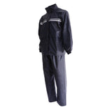 Maxbell Waterproof Rain Coat Suit Jacket Pants Motorcycles Motorbikes XL Gray