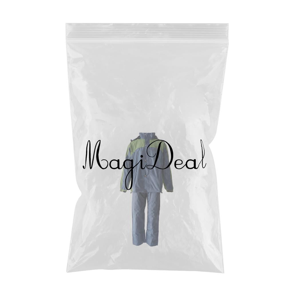 Maxbell Waterproof Rain Coat Suit Hooded Jacket Pants XXL Green