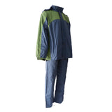 Maxbell Waterproof Rain Coat Suit Hooded Jacket Pants XXL Green
