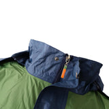 Maxbell Waterproof Rain Coat Suit Hooded Jacket Pants XXL Green
