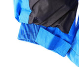 Maxbell Waterproof Rain Coat Suit Hooded Jacket Pants XXL Blue