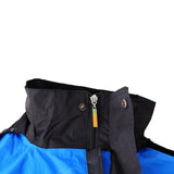 Maxbell Waterproof Rain Coat Suit Hooded Jacket Pants XXL Blue