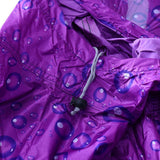 Max Oxford Raincoat Rider Covers Cape E-Bike Motorcycle Double Poncho Purple