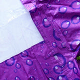 Max Oxford Raincoat Rider Covers Cape E-Bike Motorcycle Double Poncho Purple