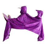 Max Oxford Raincoat Rider Covers Cape E-Bike Motorcycle Double Poncho Purple