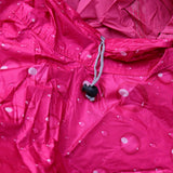 Max Oxford Raincoat Rider Covers Cape E-Bike Motorcycle Double Poncho Pink