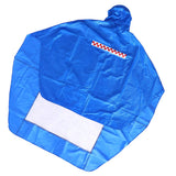 Max Cycling Bicycle Bike Raincoat Rain Cape Poncho Cloth Rainproof Royal Blue