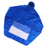 Max Cycling Bicycle Bike Raincoat Rain Cape Poncho Cloth Rainproof Royal Blue