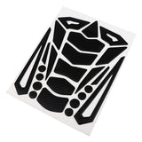 Max Anti-Slip Tank Pad Knee Protectors Gas Tank Stickers for Motorcycle Black