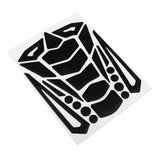 Max Anti-Slip Tank Pad Knee Protectors Gas Tank Stickers for Motorcycle Black