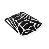 Max Anti-Slip Tank Pad Knee Protectors Gas Tank Stickers for Motorcycle Black